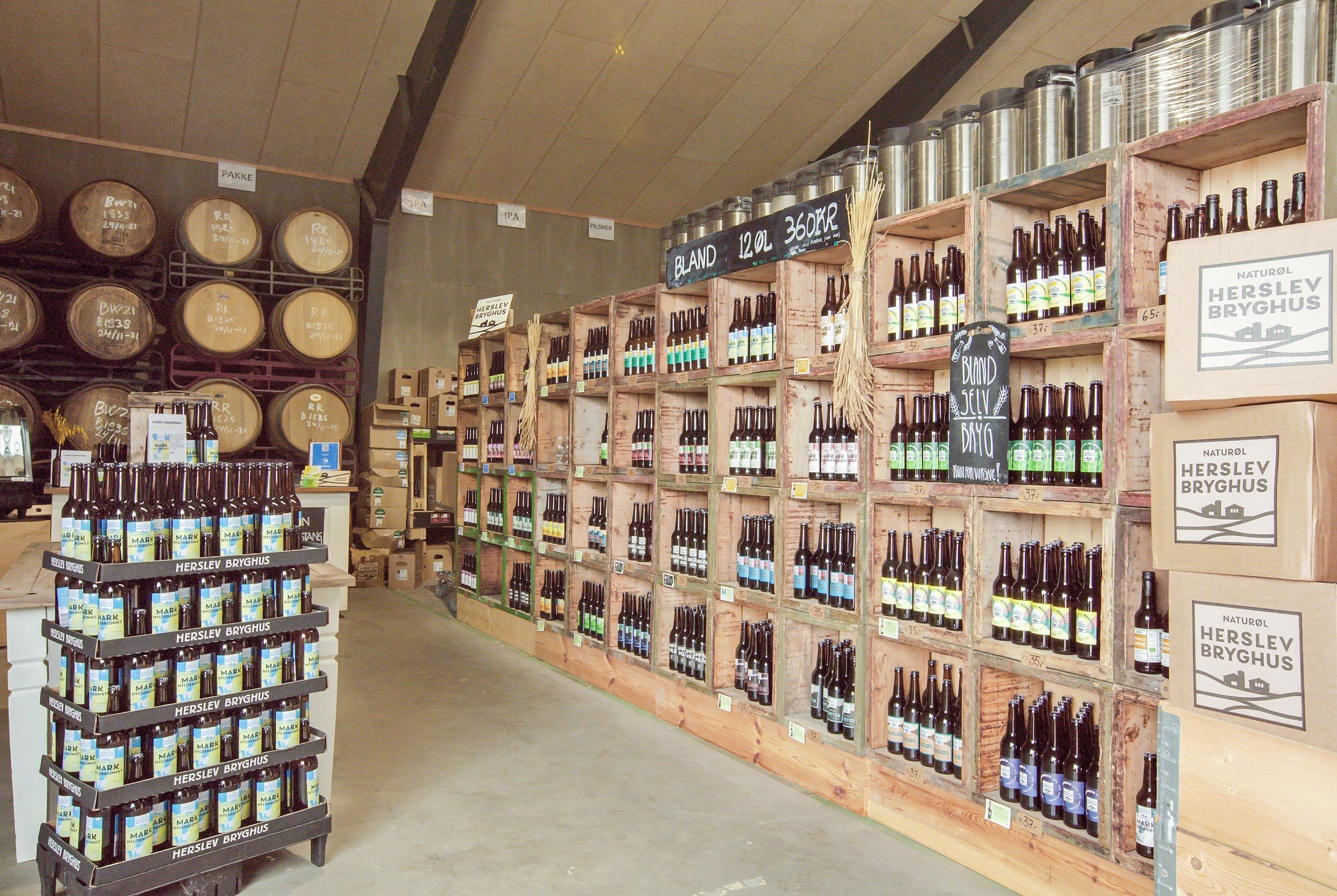 Herslev Bryghus - Bryghus, Spisehus, Gårdbutik